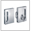 【厂家直销】玻璃门锁-D2008 双门外开玻璃门锁具 不锈钢门锁