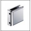 专业生产 304不锈钢浴室斜边方形0°固定夹-B2300 玻璃门夹