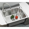 【新品特惠】六角盆5338！特价不锈钢水槽单槽 一次成型洗菜盆